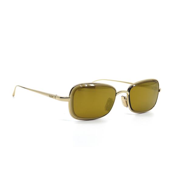LOEWE LW40159U 32G GOLD BROWN GOLD MIRROR AUTHENTIC SUNGLASSES - Picture 1 of 11